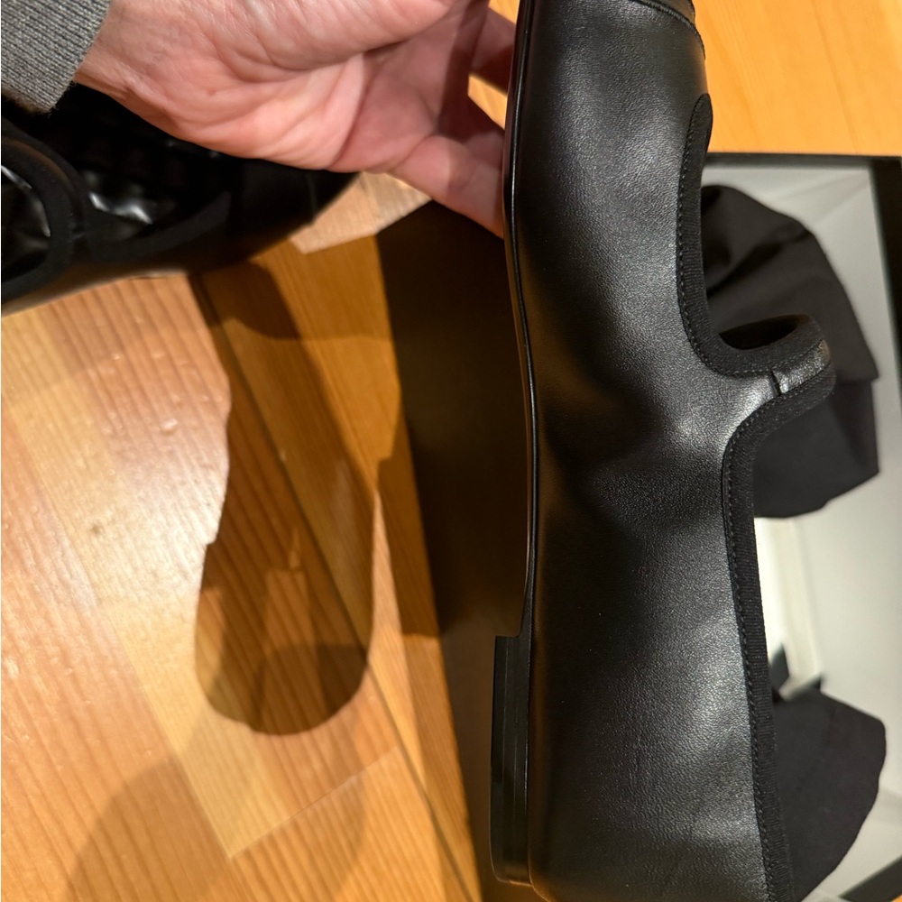 CHANEL Black Mary Jane Loafers - Picture 9 of 10